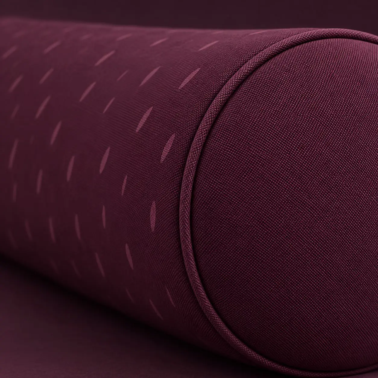 Custom Round Yoga Bolster with Polyester Cover (YJ-603)
