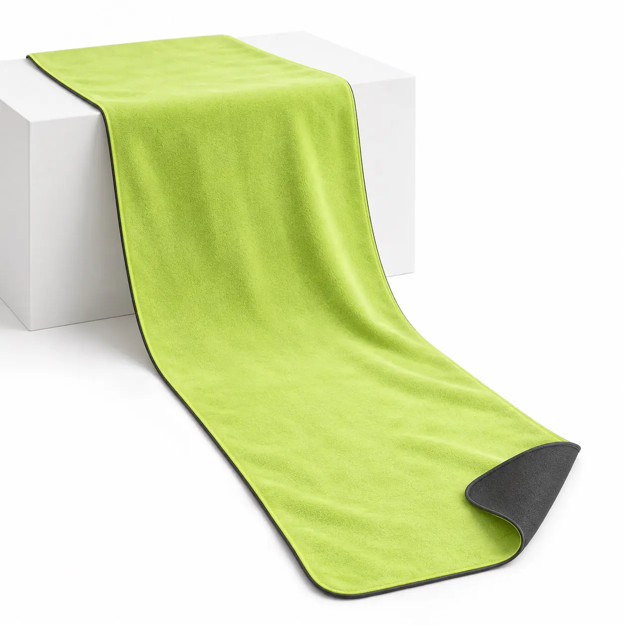 YJ-110 Custom Microfiber Yoga Towel with Natural Rubber Backing