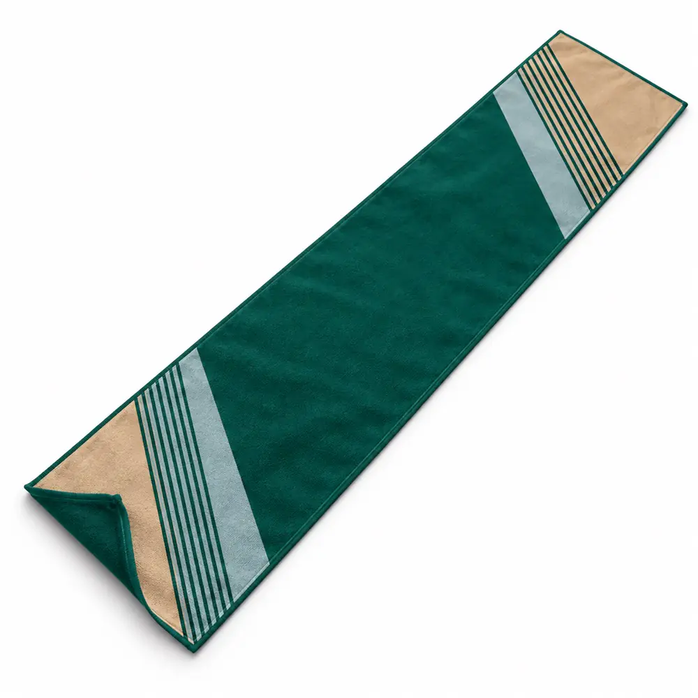 Custom Microfiber Sport Towel with Geometric Print | YJ-208